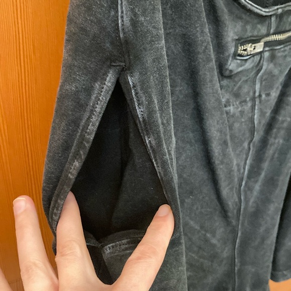 FP Movement by Free People Charcoal Hot Shot Halter Romper XS NWOT - Picture 4 of 6